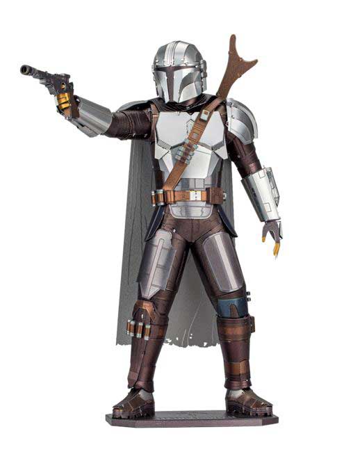 Fascinations ICONX Star Wars The Mandalorian Laser Cut 3D Metal Model Kit