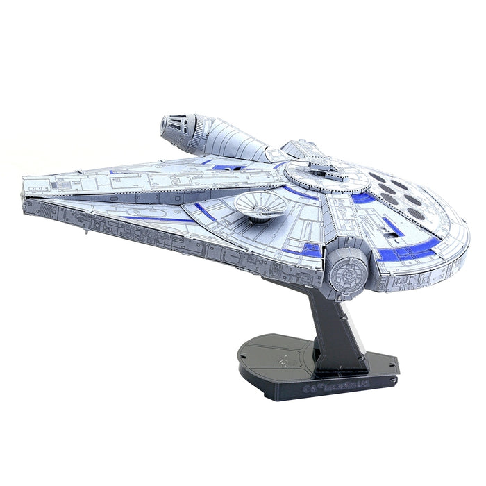 Fascinations Lando's Millennium Falcon Unassembled Color 3D Metal Model Kit