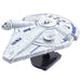 Fascinations Lando's Millennium Falcon Unassembled Color 3D Metal Model Kit