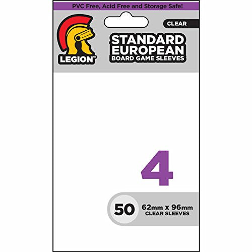 Legion Board Game Sleeves: Standard European (50)