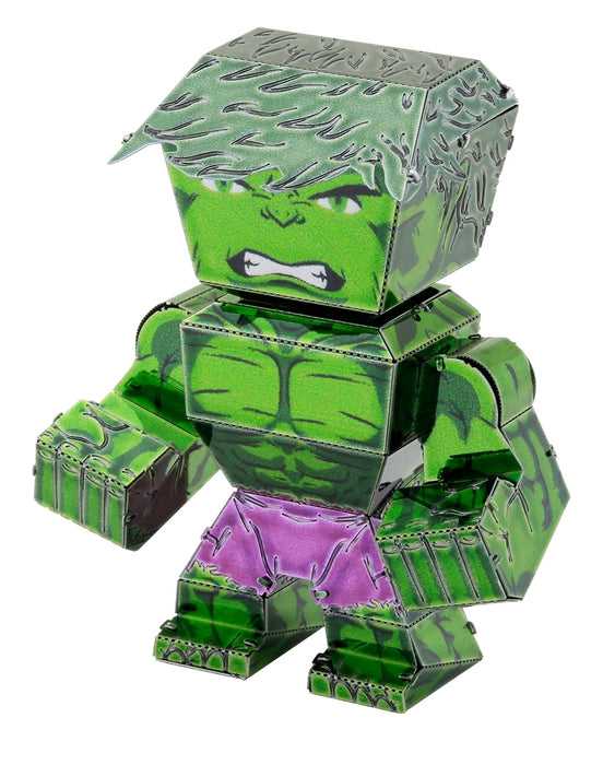 Fascinations Metal Earth Legends Avengers The Incredible Hulk Color 3D Metal Kit