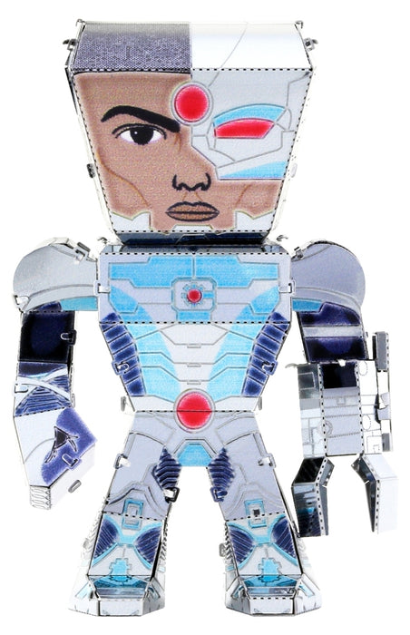 Fascinations Metal Earth Legends Cyborg Laser Cut Color 3D Metal Model Kit
