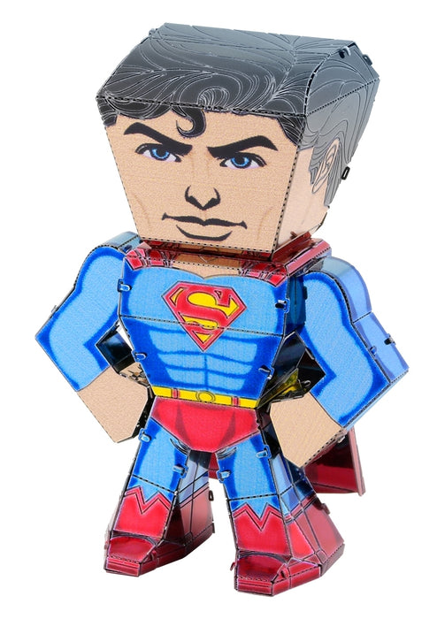 Fascinations Metal Earth Legends Superman Laser Cut Color 3D Metal Model Kit