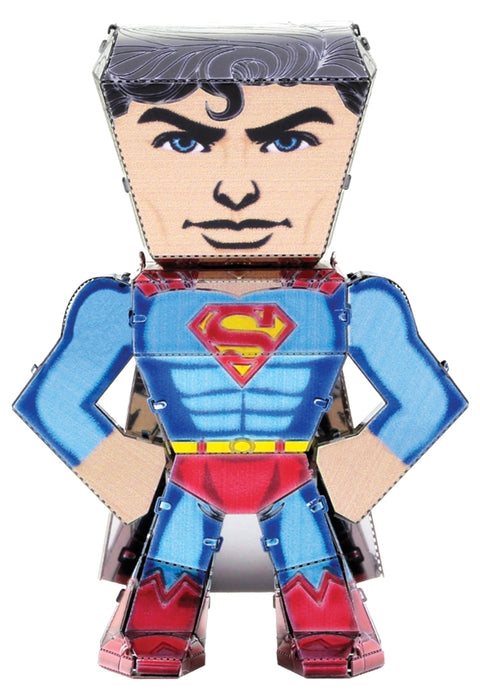 Fascinations Metal Earth Legends Superman Laser Cut Color 3D Metal Model Kit