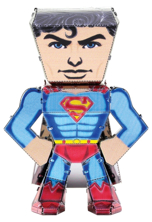 Fascinations Metal Earth Legends Superman Laser Cut Color 3D Metal Model Kit
