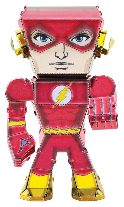 Fascinations Metal Earth Legends The Flash Laser Cut Color 3D Metal Model Kit