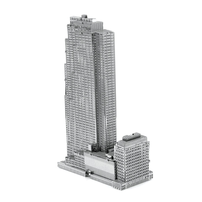 Fascinations Metal Earth 30 Rockefeller Plaza Laser Cut 3D Metal Model Kit