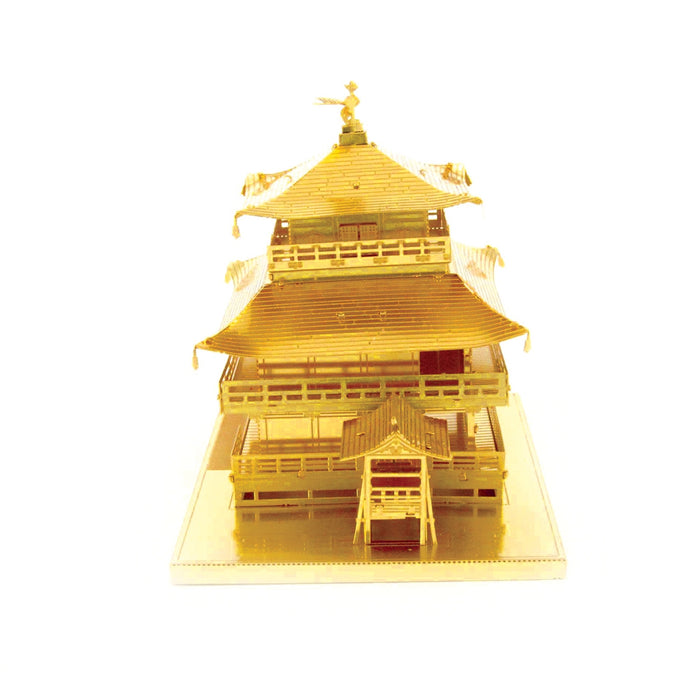 Fascinations Metal Earth Kinkaku-ji Building Gold Laser Cut 3D Metal Model Kit