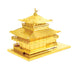 Fascinations Metal Earth Kinkaku-ji Building Gold Laser Cut 3D Metal Model Kit