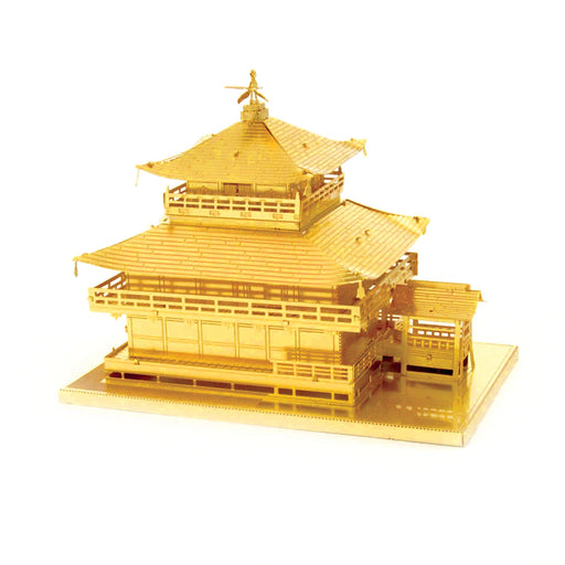 Fascinations Metal Earth Kinkaku-ji Building Gold Laser Cut 3D Metal Model Kit