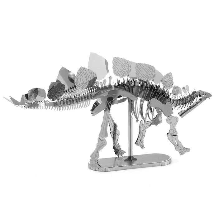 Fascinations Metal Earth Stegosaurus Skeleton Laser Cut 3D Metal Model Kit