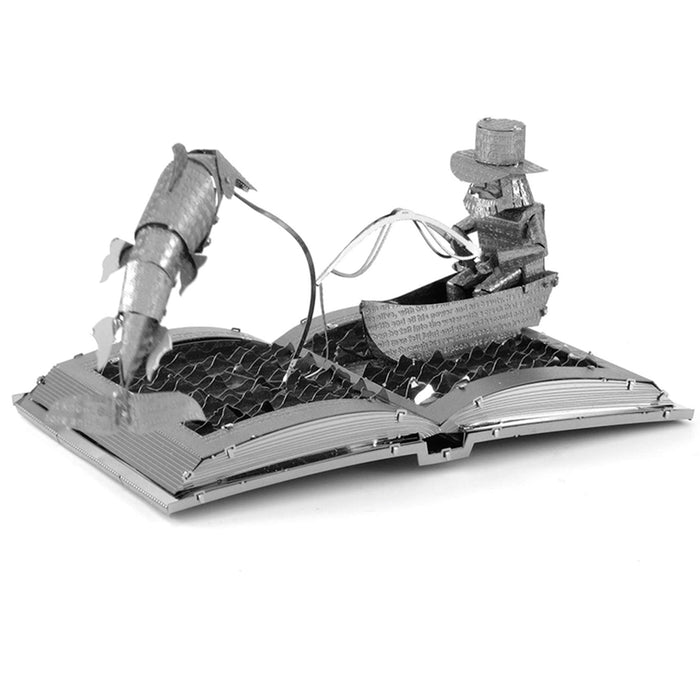Fascinations Metal Earth The Old Man and The Sea Book 3D Metal Model Kit
