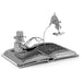 Fascinations Metal Earth The Old Man and The Sea Book 3D Metal Model Kit