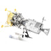 Fascinations Metal Earth Apollo CSM With LM Laser Cut Metal Model Kit