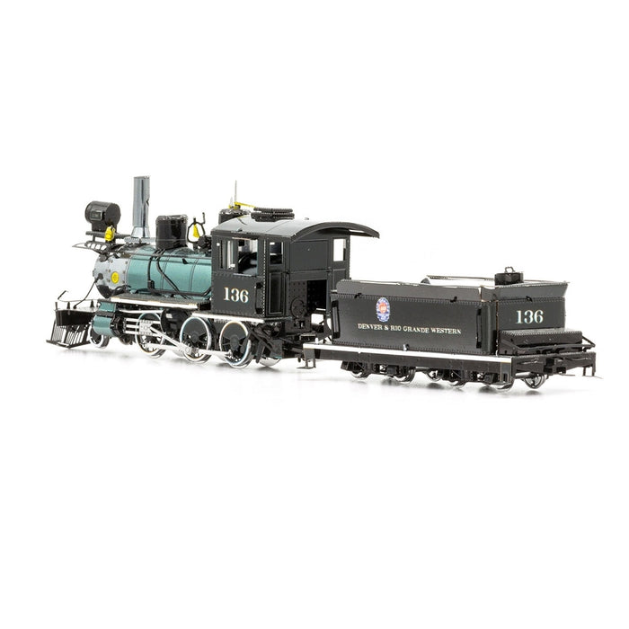 Fascinations Metal Earth Wild West 2-6-0 Locomotive Unassembled 3D Metal Model