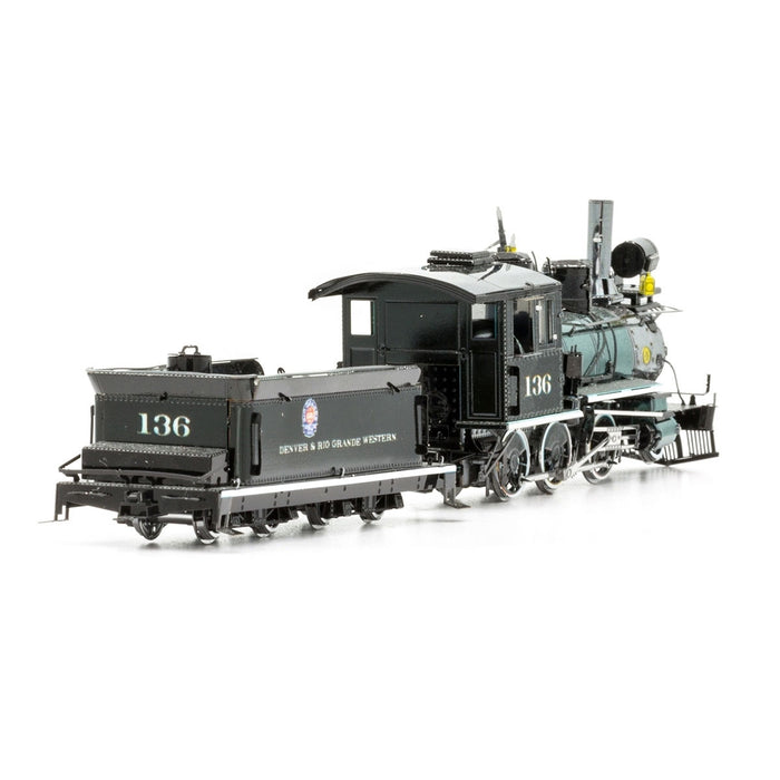 Fascinations Metal Earth Wild West 2-6-0 Locomotive Unassembled 3D Metal Model
