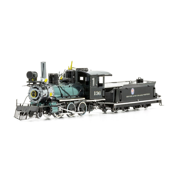 Fascinations Metal Earth Wild West 2-6-0 Locomotive Unassembled 3D Metal Model