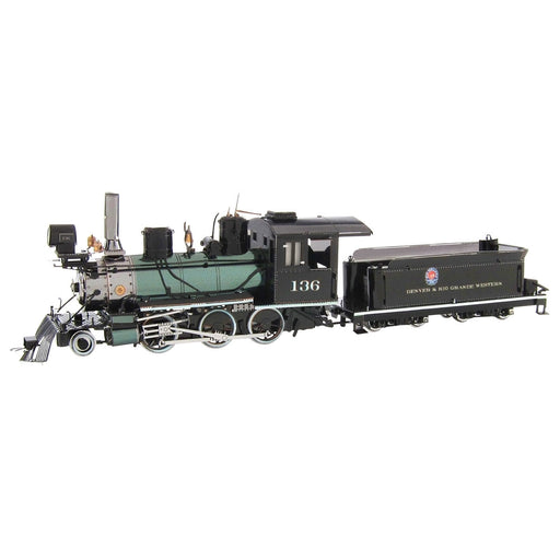 Fascinations Metal Earth Wild West 2-6-0 Locomotive Unassembled 3D Metal Model