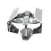 Fascinations Metal Earth DV TIE Fighter Laser Cut 3D Metal Model Kit
