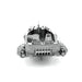 Fascinations Metal Earth First Order Snowspeeder Laser Cut 3D Metal Model Kit