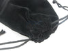 Large 22mm Zinc Metal Alloy Countdown D20 Dice with Black Pippd Bag- Red Numbers