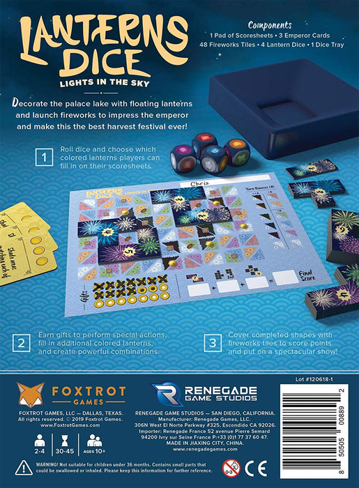 Lanterns Dice: Lights in the Sky Dice Game