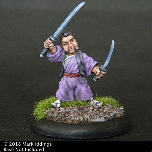 Samurai Night Fever #RPC-007 Classic Ral Partha Fantasy RPG Metal Figure