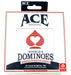 Ace Double Six Dominoes Game in Tin Case for 2 to 4 Players - 28 Dominoes