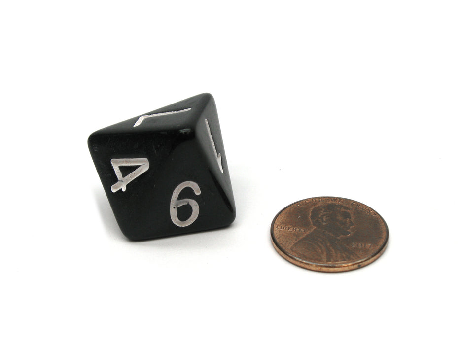 D8 Skew The Dice Lab Die, 1 Piece - Black