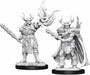 Pathfinder Deep Cuts Unpainted Miniatures: (W10) Male Half-Orc Druid