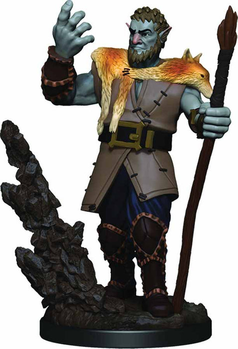 D&D Icons of the Realms Premium Figure, Painted Miniature: (W3) Firbolg Male Druid