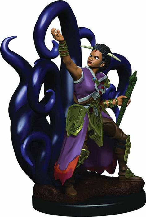 D&D Icons of the Realms Premium Figure, Painted Miniature: (W3) Human Female Warlock
