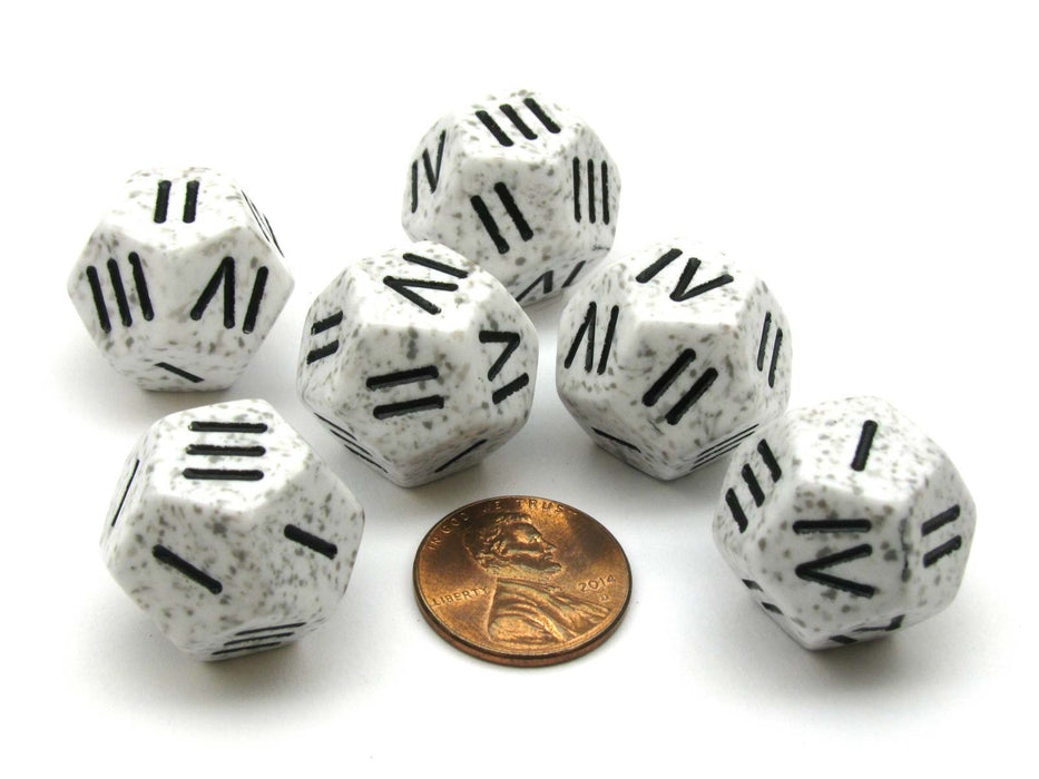 Speckled Roman Arctic Camo D4 Chessex Dice, 6 Pieces